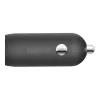 Belkin BoostCharge 30 W USB-C autolaadija kaabliga, must