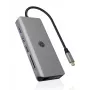 ICY BOX IB-DK4061-CPD Juhtmega USB 3.2 Gen 1 (3.1 Gen 1) USB-C Hall
