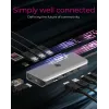 ICY BOX IB-DK4061-CPD Juhtmega USB 3.2 Gen 1 (3.1 Gen 1) USB-C Hall