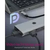 ICY BOX IB-DK4061-CPD Juhtmega USB 3.2 Gen 1 (3.1 Gen 1) USB-C Hall
