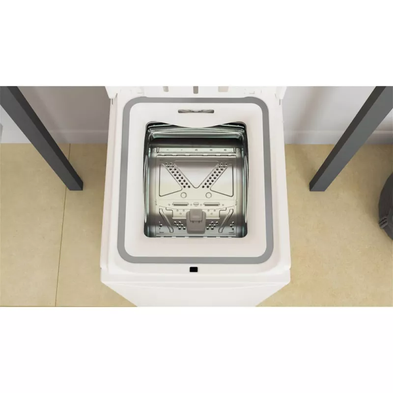 Whirlpool NTDLR 6040S PL/N pesumasin, pealtlaetav, 6 kg, 951 p/min, valge