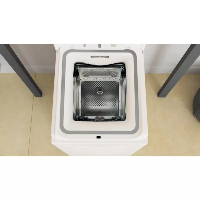 Whirlpool NTDLR 6040S PL/N pesumasin, pealtlaetav, 6 kg, 951 p/min, valge