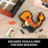 MEGA Pokémon Showcase Charmander, 13 a, Plastik, 484 g