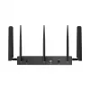 TP-Link Omada 4G+ Cat6 AX3000 Gigabit VPN ruuter, Wi-Fi 6 (802.11ax), kahesageduslik (2,4 GHz / 5 GHz), Ethernet LAN, 4G, must, laua-/postiruuter