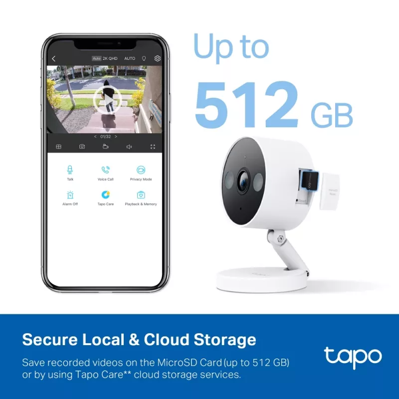 TP-Link Tapo C120 sise-/välis-IP turvakaamera