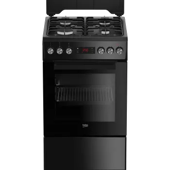 Beko FSE52321DBD pliit Vabaltseisev pliit Elektri- ja gaasipliit Must