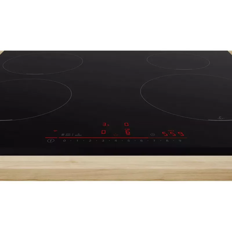 Bosch Serie 6 PIE631HB1E pliit Must Sisseehitatud 60 cm Tsoon-induktsioonpliit 4 tsooni