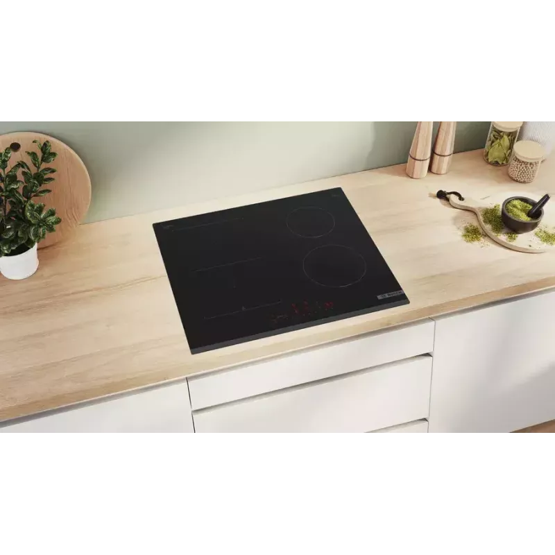 Bosch Serie 6 PVS631HC1E Must sisseehitatud 59,2 cm tsooninduktsioonpliit 4 tsooni(dega)