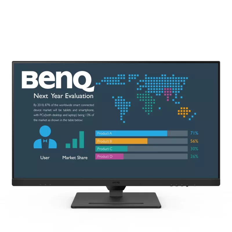 BenQ BL3290QT arvutikuvar 80 cm (31.5 tolli) 2560 x 1440 pikslit Quad HD LED Must