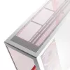 PC-korpus MODECOM Volcano SPACE APEX ARGB MIDI Tower Valge — teras, külgaken, ARGB ventilaatorid, USB-C
