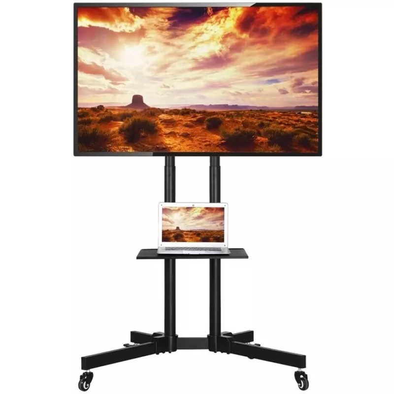 Techly ICA-TR216T TV kinnitus/alus 177.8 cm (70 tolli) Must
