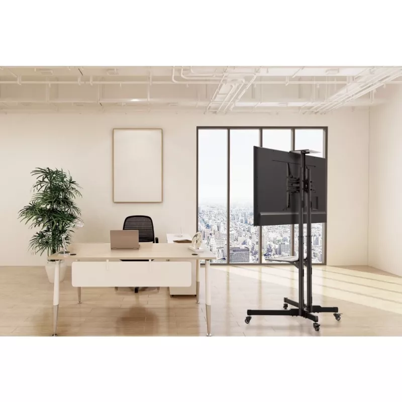 Techly ICA-TR216T TV kinnitus/alus 177.8 cm (70 tolli) Must