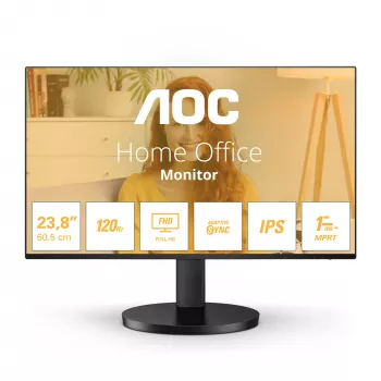 AOC 24B3HA2 arvutimonitor 60,5 cm (23,8 tolli) 1920 x 1080 pikslit Full HD LED must