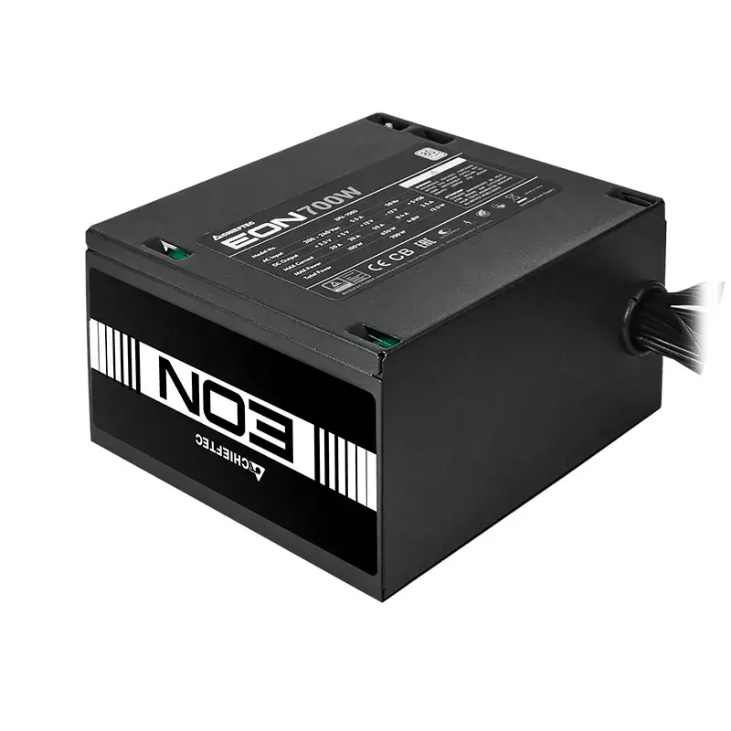 Chieftec EON ZPU-400S toiteplokk 400 W 20+4 kontakti ATX ATX must