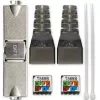 RJ45 tööriistavaba pistik QOLTEC 54540 CAT6 STP varjestatud Etherneti kaablitele