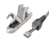RJ45 tööriistavaba pistik QOLTEC 54540 CAT6 STP varjestatud Etherneti kaablitele