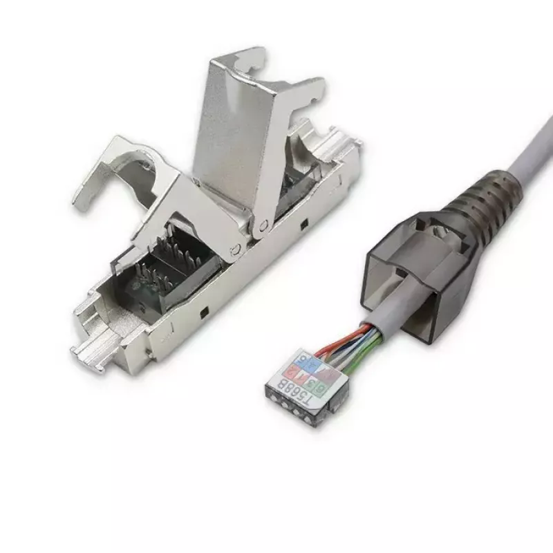 RJ45 tööriistavaba pistik QOLTEC 54540 CAT6 STP varjestatud Etherneti kaablitele