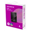 ADATA SE920 Thunderbolt tehnoloogia 4 TB USB USB-C USB4 Gen 3x2 Must