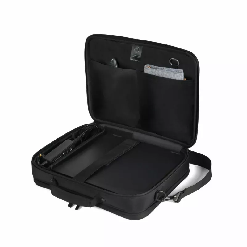 DICOTA Eco Multi Core - 13-14,1-tolline sülearvutikott - must / 300D 100% taaskasutatud PET polüester