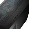 PC korpus MODECOM Horizon ARGB FLOW MIDI Must — E-ATX tugi, karastatud klaas, ARGB, USB-C, max GPU 400 mm
