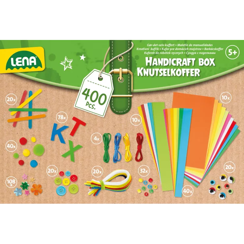 Lena SM42713 mitmevärviline laste meisterdamiskomplekt vanusele 5+