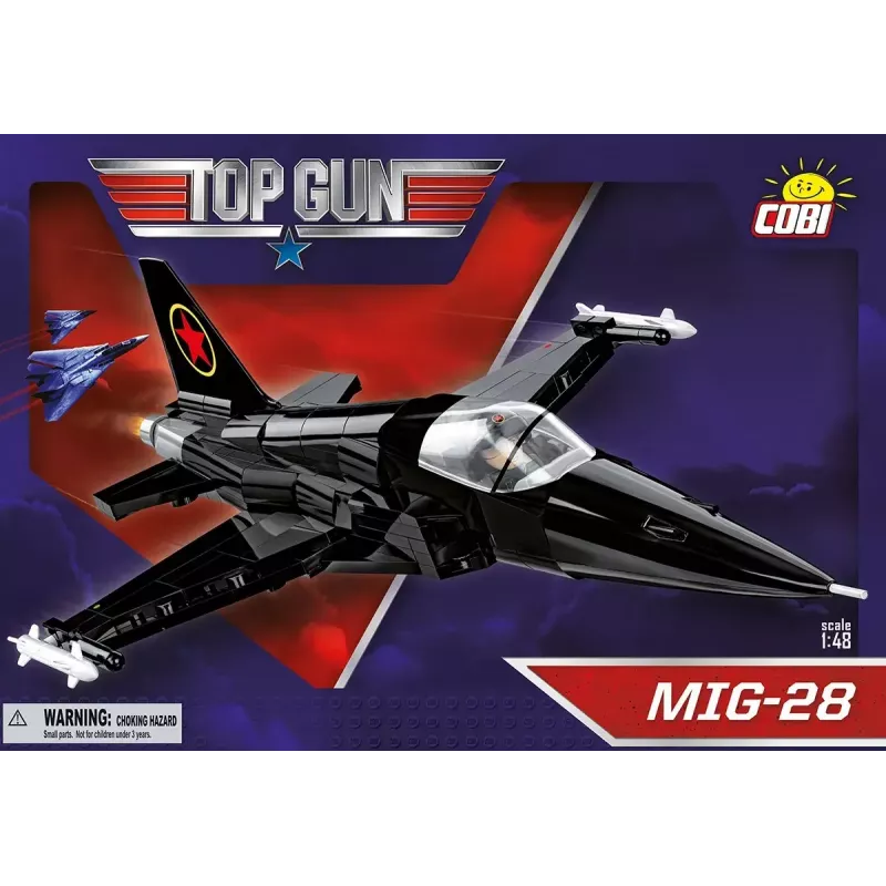 Ehituskomplekt Cobi Top Gun MiG-28 5859 1:48 mõõtkavas mudelikomplekt, kogutav telliskomplekt