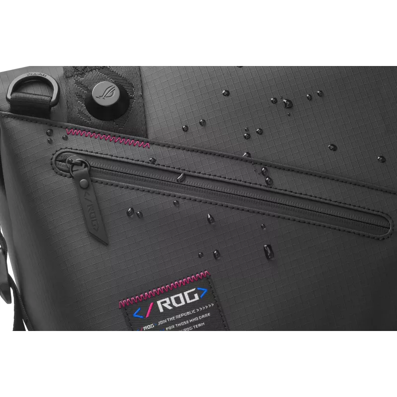 ASUS ROG SLASH spordikott Polüester, polüuretaan (PU), termoplastne polüuretaan (TPU) Must Mees Käekott