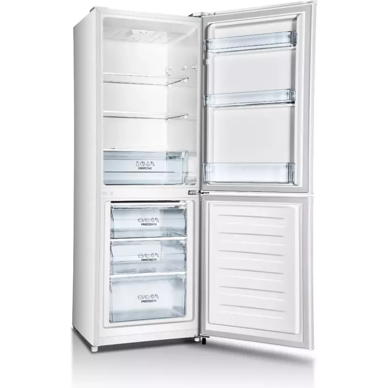 Eraldiseisev külmik-sügavkülmik Gorenje RK4162PW4 — 230 L kogumaht (külmik 159 L, sügavkülmik 71 L), valge, inverter, alumine sügavkülmik