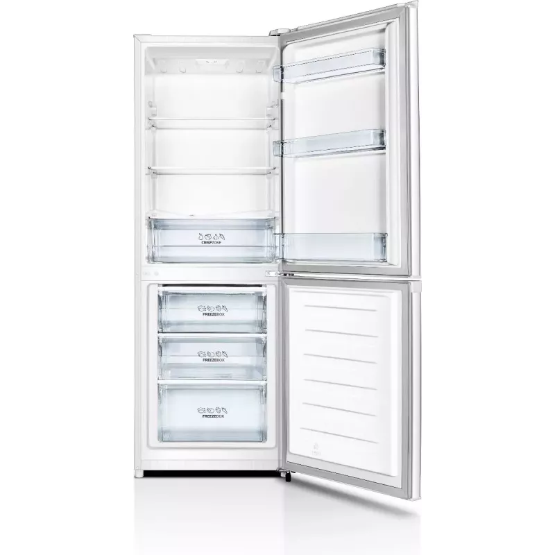Eraldiseisev külmik-sügavkülmik Gorenje RK4162PW4 — 230 L kogumaht (külmik 159 L, sügavkülmik 71 L), valge, inverter, alumine sügavkülmik