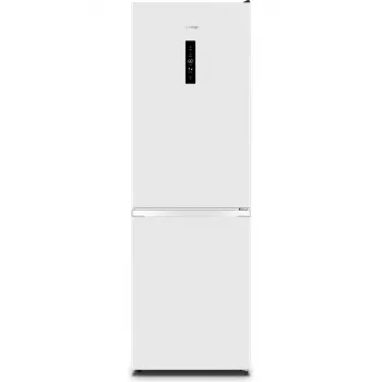Eraldiseisev külmik-sügavkülmik Gorenje N619EAW4 — 304 L kogumaht (207 L külmik, 97 L sügavkülm), No Frost, LED‑ekraan, parempoolne hing, 39 dB