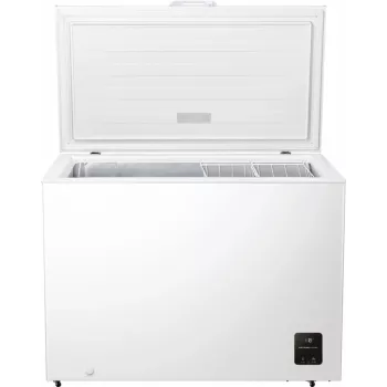 Sügavkülmik Gorenje FH30EAW — 297 L neto, energiaklass E, eraldiseisev, ekraan, valge