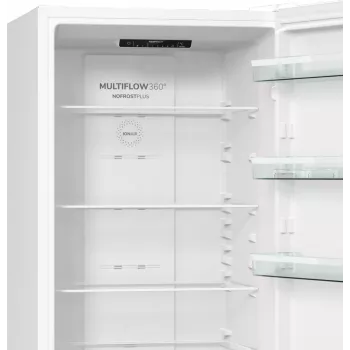 Gorenje kombineeritud külmik-sügavkülmik NRK6202EW4 BK070B, 331 L, No Frost (külmik), SN-N, 9 kg/24h, E, valge