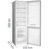Gorenje HZS28862 RK4182PS4 RL_PRIL, 269 L, N-ST, 39 dB, 3.2 kg/24h, E, Hall