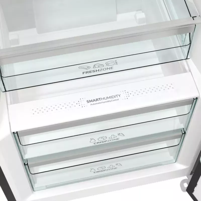 Eraldiseisev külmik Gorenje R619EABK6, 398 L, must, LED-ekraan, E-klass, 1850×595×663 mm