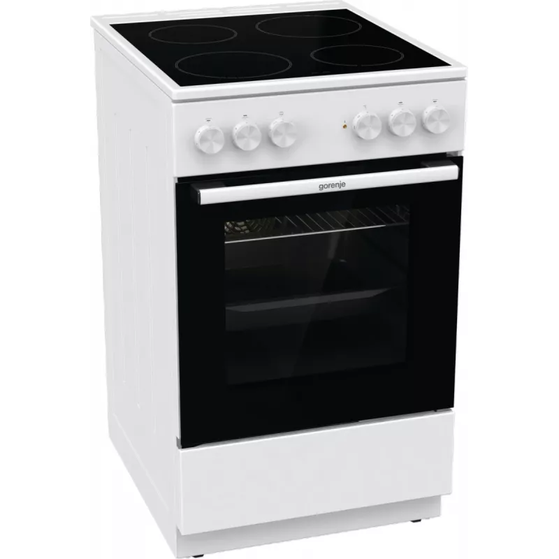 Gorenje GEC5A41WG vabaltseisev pliit elektriline keraamiline pliidiplaat valge