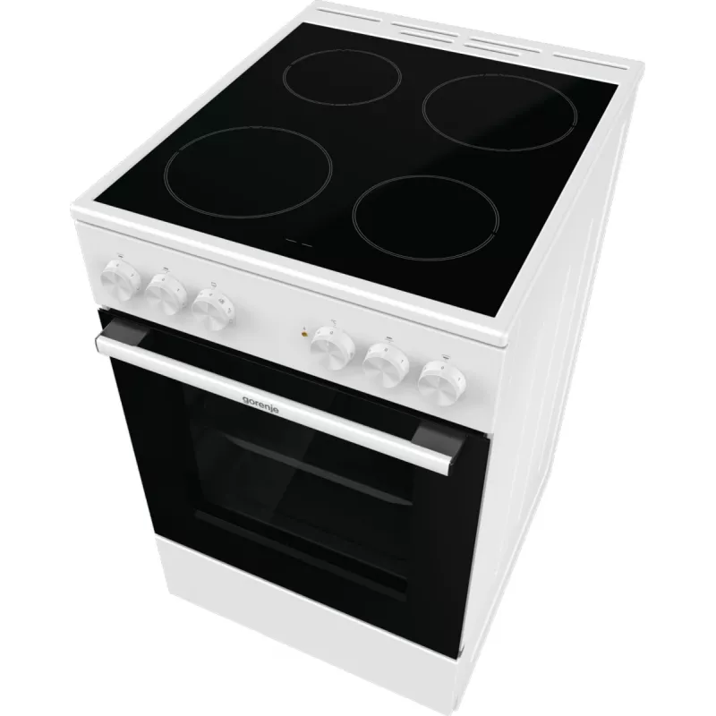 Gorenje GEC5A41WG vabaltseisev pliit elektriline keraamiline pliidiplaat valge