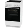Gorenje GEC5A41WG vabaltseisev pliit elektriline keraamiline pliidiplaat valge