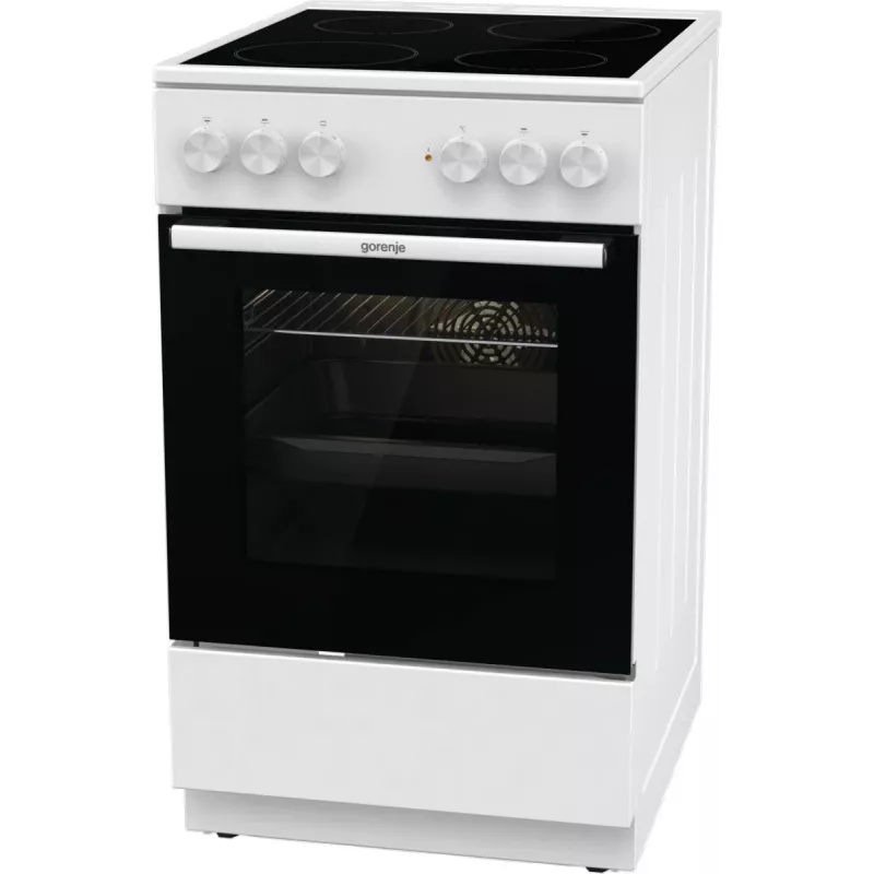 Gorenje GEC5A41WG vabaltseisev pliit elektriline keraamiline pliidiplaat valge