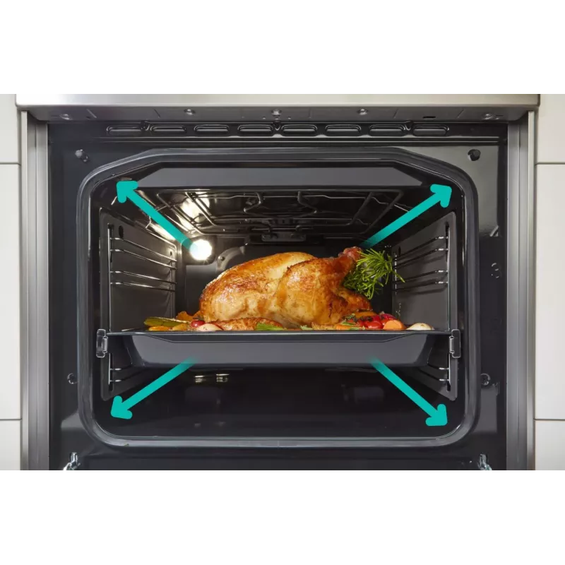 Gorenje GEC5A41WG vabaltseisev pliit elektriline keraamiline pliidiplaat valge
