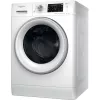 Whirlpool FFWDD 1076258 SV EE pesumasin-kuivati Eraldiseisev Eestlaadimine Valge