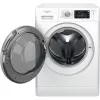 Whirlpool FFWDD 1076258 SV EE pesumasin-kuivati Eraldiseisev Eestlaadimine Valge