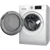 Whirlpool FFWDD 1076258 SV EE pesumasin-kuivati Eraldiseisev Eestlaadimine Valge