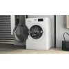 Whirlpool FFWDD 1076258 SV EE pesumasin-kuivati Eraldiseisev Eestlaadimine Valge