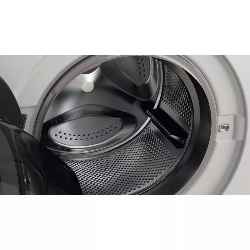 Whirlpool FFWDD 1076258 SV EE pesumasin-kuivati Eraldiseisev Eestlaadimine Valge