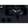 Whirlpool AKWL 728/NB must sisseehitatav 75 cm gaasipliit 5 tsooniga