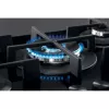 Whirlpool AKWL 728/NB must sisseehitatav 75 cm gaasipliit 5 tsooniga
