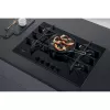 Whirlpool AKWL 728/NB must sisseehitatav 75 cm gaasipliit 5 tsooniga