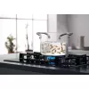 Whirlpool AKWL 728/NB must sisseehitatav 75 cm gaasipliit 5 tsooniga