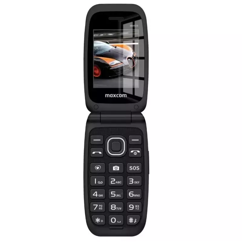 Mobiiltelefon MaxCom Comfort MM828 4G 2,4-tolline Must