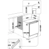 Whirlpool WBUL021 külmik, sisseehitatav, 144 L, valge